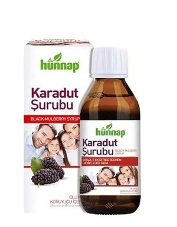 Hünnap Karadut Şurubu