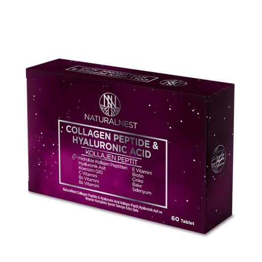 Naturalnest Collagen Peptide & Hyaluronic Acid 60 Tablet