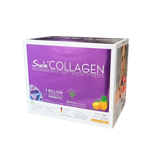 Suda Collagen + Probiotic Pineapple 10gr lık 30 Saşe