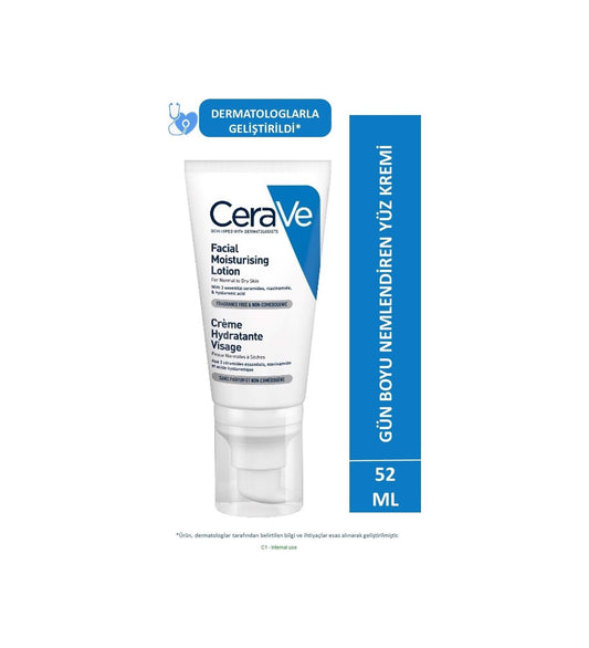 Cerave Nemlendirici Yüz Kremi 52 ml