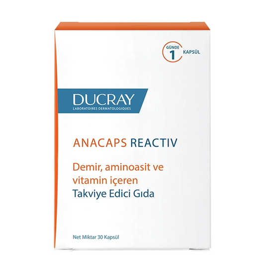 Ducray Anacaps Reactiv Takviye Edici Gıda 30 Kapsül