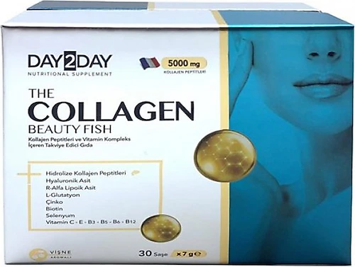 Day2Day The Collagen Beauty Fish Kollajen 30 Saşe x 7 gr